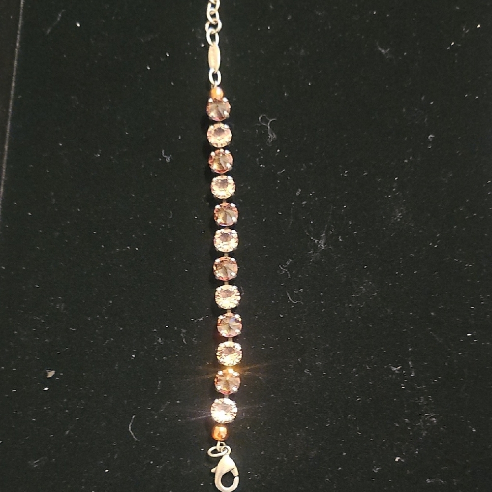 Sabika Twisted Pendant Necklace - Rose Gold - Picture 2 of 3
